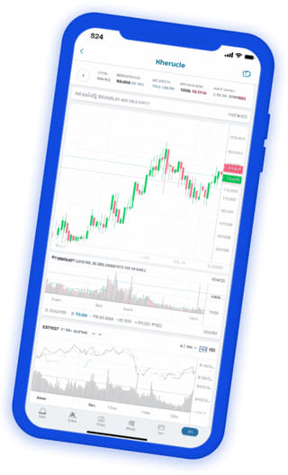 Royale Investoire application de trading crypto tableau de bord du portefeuille en direct